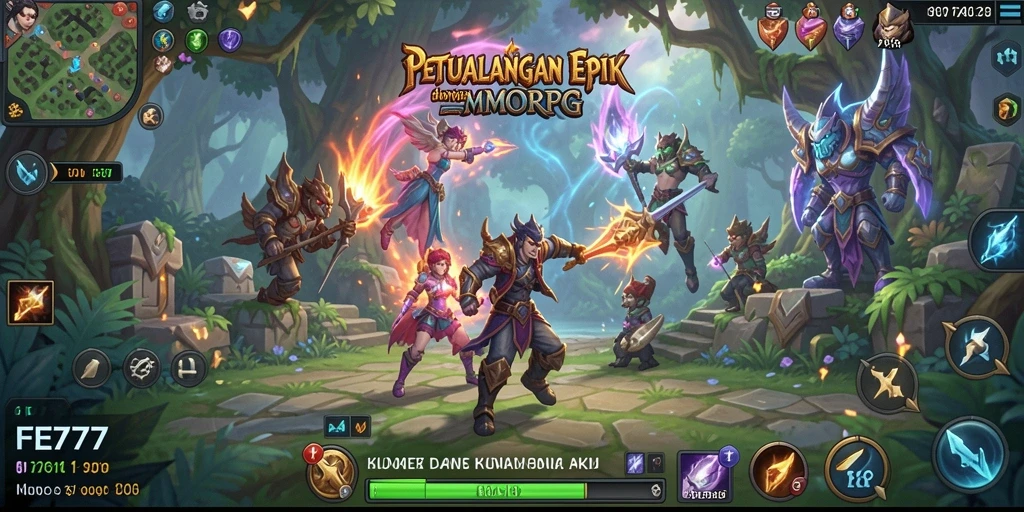 Gameplay FE777 yang mengagumkan dalam dunia MMORPG.