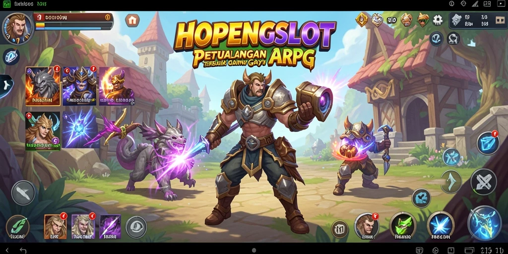 Tampilan gameplay epik HOPENGSLOT yang memukau dan penuh aksi.
