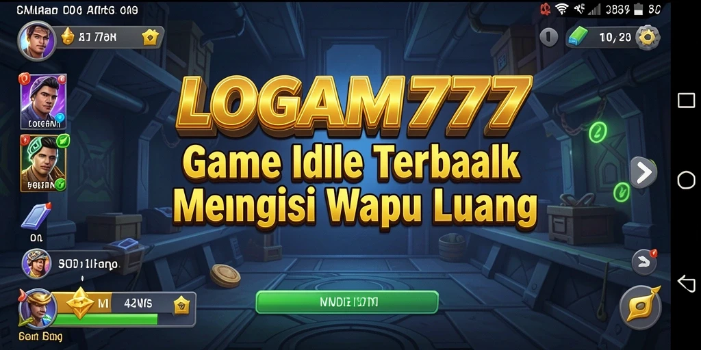 Tampilan exciting dari gameplay LOGAM777 yang seru.