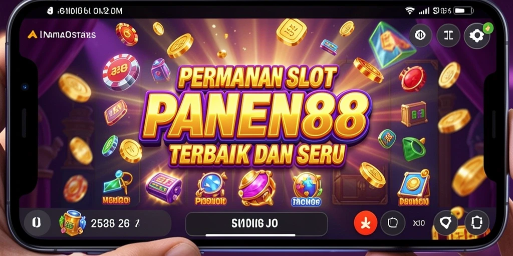 Tampilan gameplay seru dari PANEN88 dengan berbagai tema Slot.